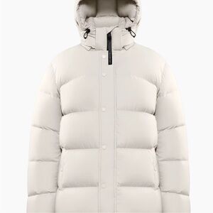 Women's White Puffer Jacket